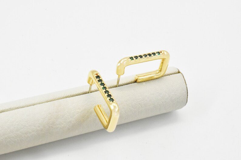 Emerald Earrings - Sapire Jewellery